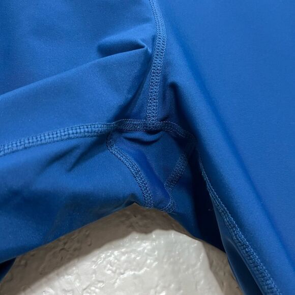 Spiritual Gangster 7/8 Rainbow Stripe Active Legging Blue Yoga Size S - Picture 9 of 13